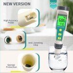 Digital 5-in-1 pH and TDS Water Meter