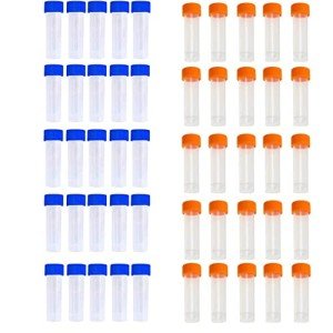 50 Pack of 5ml Cryo Tubes with Caps