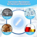 AYINLAB 8-Piece PTFE Magnetic Stir Bar Set