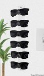 12-Pack 6-Tier Acrylic Sunglasses Display Rack