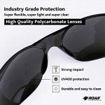 ROAR Smoke Safety Glasses - 12 Pairs Box