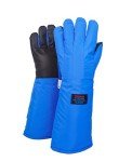 Cryogenic Gloves for Liquid Nitrogen Safety - Black