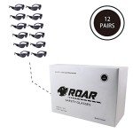 ROAR Smoke Safety Glasses - 12 Pairs Box
