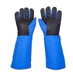 Cryogenic Gloves for Liquid Nitrogen Safety - Black