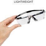 5 Pack Anti-Fog Safety Glasses for Labs & More