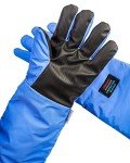 Cryogenic Gloves for Liquid Nitrogen Safety - Black