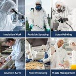 ETERNA 20-Pack Disposable Hazmat Suits with Hood