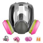 Full Face Respirator Mask for Chemicals and Dust