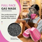 Full Face Respirator Mask for Chemicals and Dust