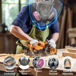 Full Face Respirator Mask for Chemicals and Dust