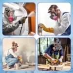 Full Face Respirator Mask for Chemicals and Dust
