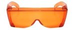 Calabria 3000 Orange Fitover Dental Safety Glasses