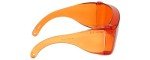 Calabria 3000 Orange Fitover Dental Safety Glasses