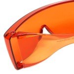 Calabria 3000 Orange Fitover Dental Safety Glasses