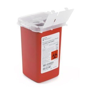 McKesson 1 Quart Sharps Container with Touchless Lid
