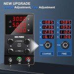 NICE-POWER Adjustable DC Power Supply with USB Port