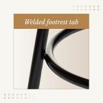 OEF Black Shop Stool - 18” (2 Pack)