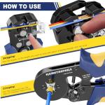 Haisstronica Ferrule Crimping Tool Kit Set