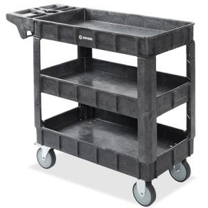 Heavy Duty 3 Tier Utility Service Cart with Wheels