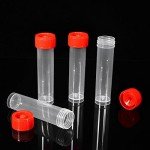 30ml Plastic Vials with Screw Caps - 30pcs