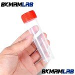 30ml Plastic Vials with Screw Caps - 30pcs