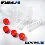 30ml Plastic Vials with Screw Caps - 30pcs