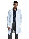 Cherokee White Lab Coat with 3 Pockets, 38