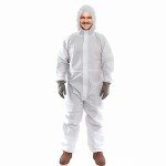 X-Large Disposable Coveralls with Hood - Pack of 5