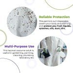 X-Large Disposable Coveralls with Hood - Pack of 5