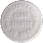 Amber Plastic Medicine Bottles with Child Caps - 8oz 10 Pack