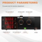 Variable 30V 60A DC Power Supply for Labs