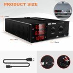 Variable 30V 60A DC Power Supply for Labs
