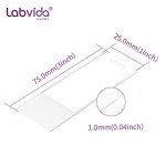 72-Pack Pre-Cleaned Frosted Microscope Slides