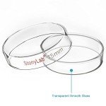 Stonylab Autoclavable Borosilicate Glass Petri Dish