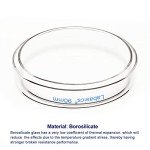10 Pack of Autoclavable Glass Petri Dishes