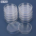 10 Pack of Autoclavable Glass Petri Dishes