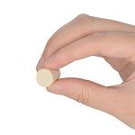 StonyLab White Tapered Rubber Stoppers - 50 Pack