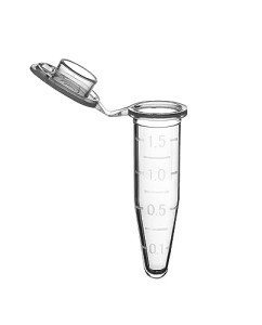 XProls™ 1.5ml Microcentrifuge Tubes, Clear, 500-Pack