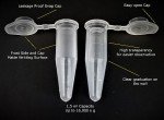 XProls™ 1.5ml Microcentrifuge Tubes, Clear, 500-Pack