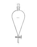 QWORK 1000ml Glass Separating Funnel with Stopcock