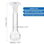 10ml Graduated Borosilicate Glass Volumetric Flask