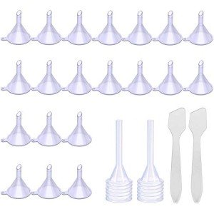Mini Funnels with Pipettes and Spoon Set - 20 Pack