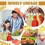 30 Pack Clear Plastic 16oz Squeeze Bottles