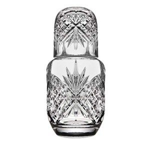 Godinger Nightstand Carafe Set for Midnight Beverages
