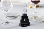 Trudeau Black/Transparent Wine Pourer 20x8x2 cm