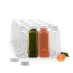 Plastic Juice Bottle - Restaurantware RWP0161C, Black