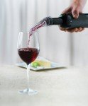 Trudeau Black/Transparent Wine Pourer 20x8x2 cm