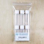 2oz Clear Plastic Flip Cap Bottles - Set of 6