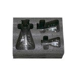 Erlenmeyer Flask Set: 50ml, 100ml, 250ml