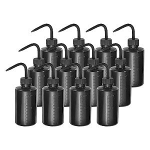 12 Pack 8oz Plastic Lab Squeeze Bottles